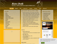 Tablet Screenshot of dotik-zbilje.si
